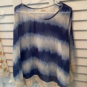 Gently loved Hollister cover-up/top